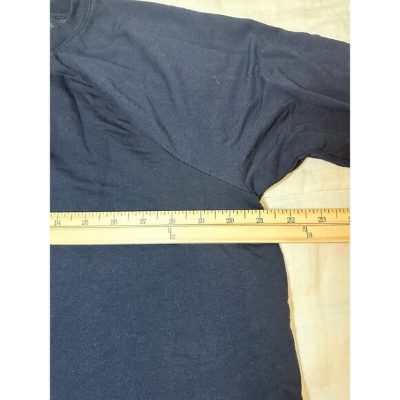 J. Jill Blue Long Sleeve Shirt‎ Soft Cozy Relaxed Fit Pullover Women's SMALL - Picture 8 of 8